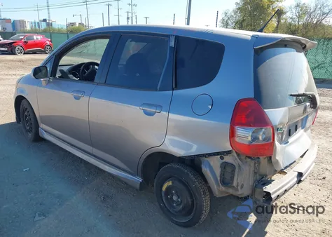 2007 Honda Fit Sport z USA, uszkodzony, nr VIN JHMGD38637S031785